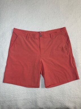Southern Tide Men's Coral Flat-Front Performance Shorts W40
